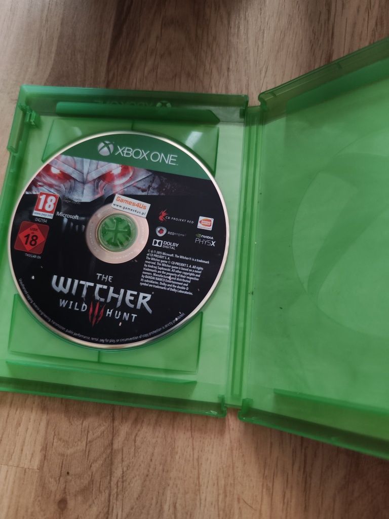 Wiedźmin 3 dziki gon Xbox one s x series