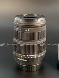 Об'єктив Sigma 18-200mm f/3.5-6.3 OS для Canon