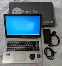 ASUS VivoBook Pro N580VD Intel i7 Nvidia GTX 1050 com Bateria Nova