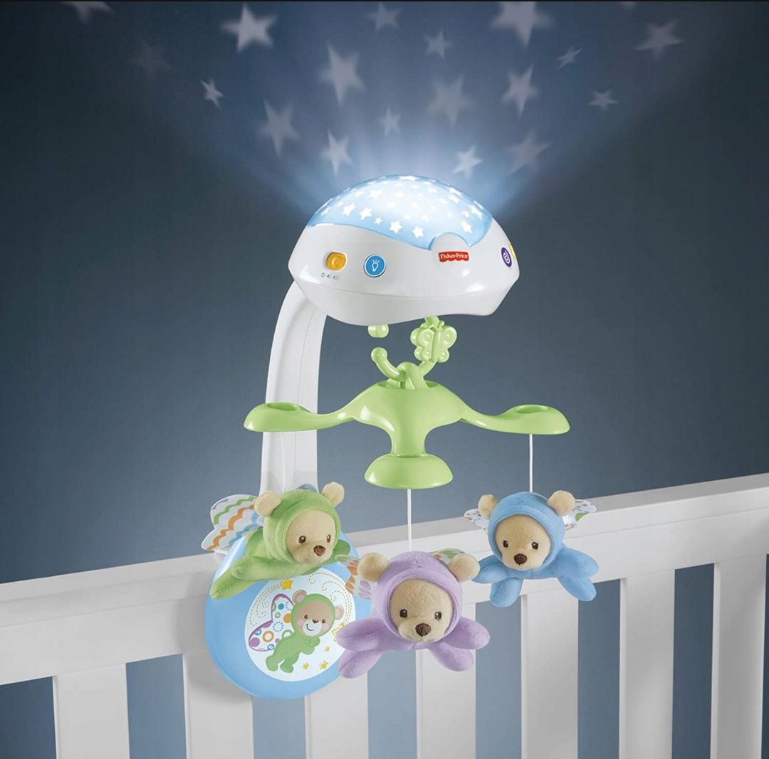 FISHER-PRICE Karuzela z misiami nad łóżeczko DLA DZIECI I Niemowląt 3w
