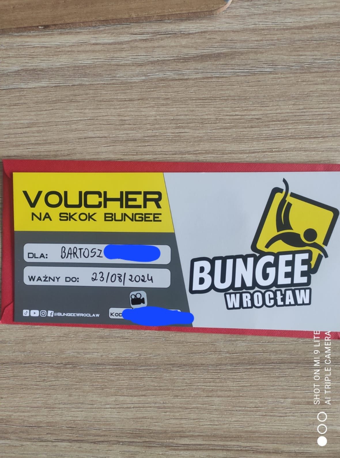 Voucher Bungee Wrocław