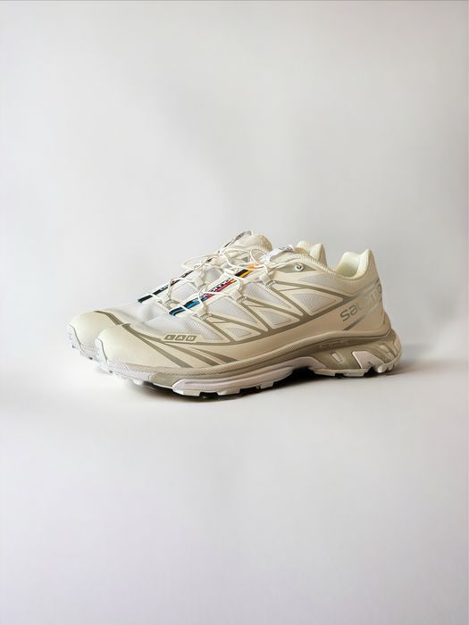Salomon XT-6 Advanced White Lunar Lunar Rock