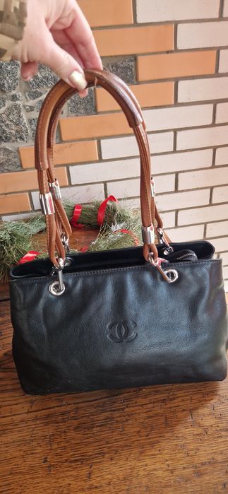 Сумка Chanel натуральная кожа 23×35×12