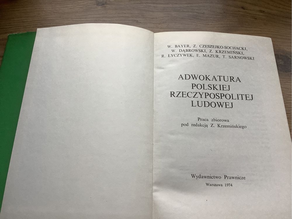 Adwokatura polskiej Rzeczypospolitej ludowej 6