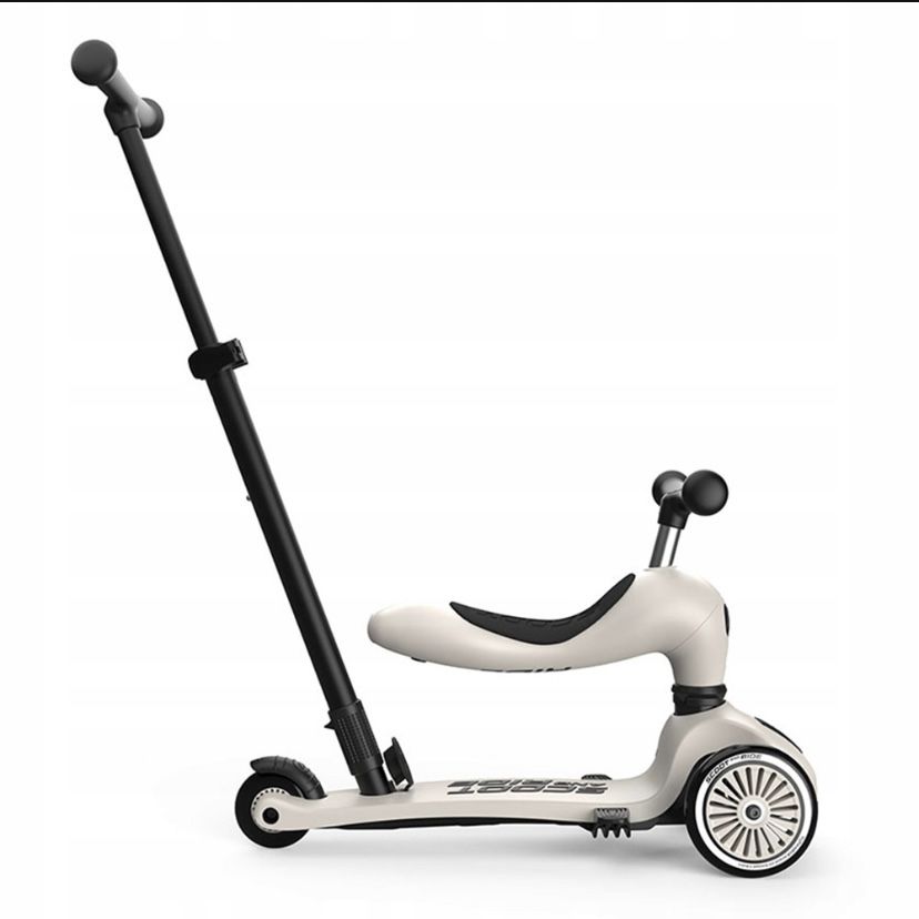 Триколісний скутер Scoot & Ride push and go з батьківською ручкою