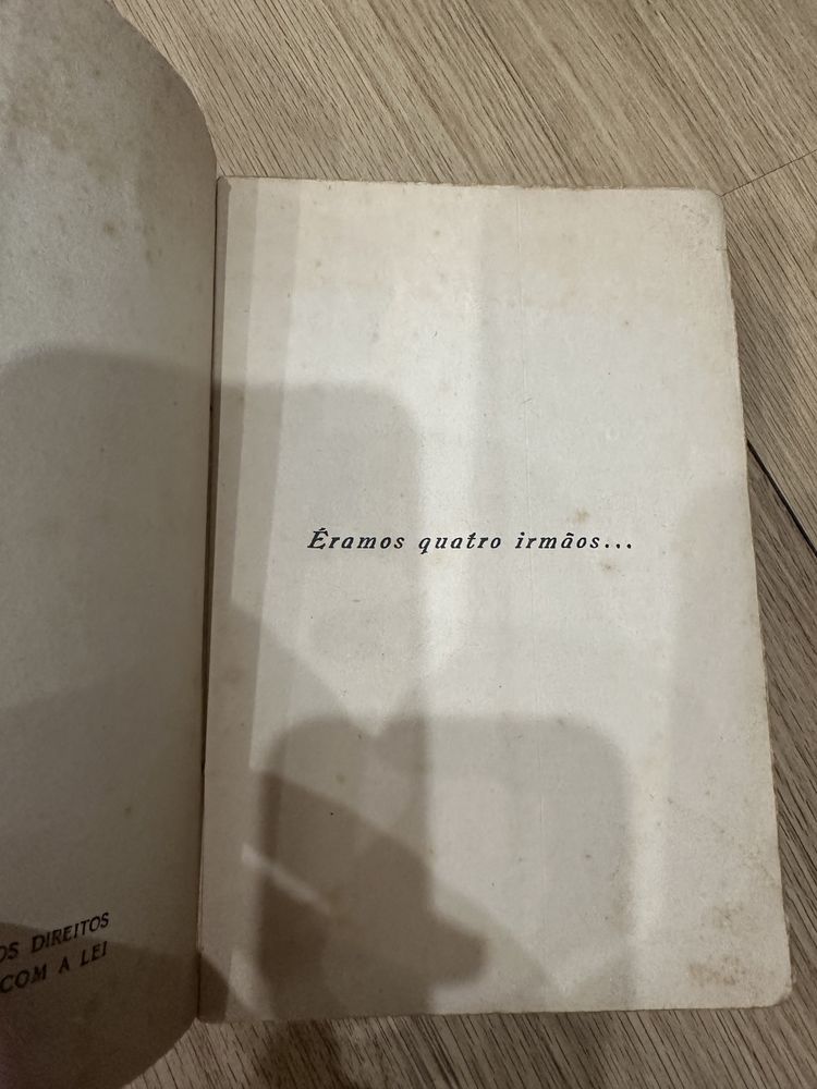 livro HUGO ROCHA - eram quatro IRMÃOS.