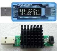 Tester Miernik Rezystor USB Napięcia Natężenia Prądu Pojemności