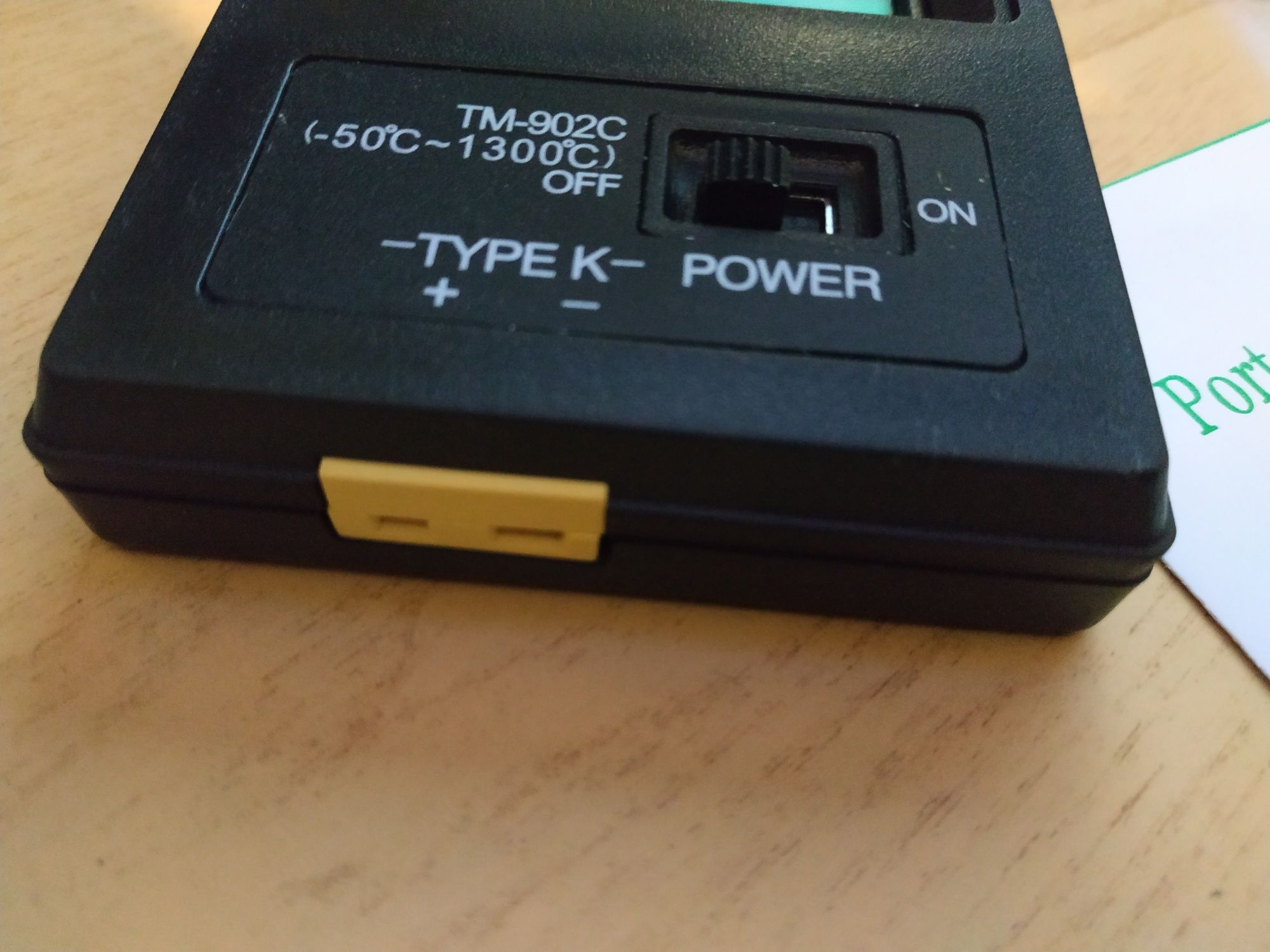 Цифровий термометр TM-902c з термопарою