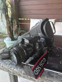 aparat Canon Eos 50D + obiektyw canon ultrasonic 17-85mm 1:4-5.6+filtr