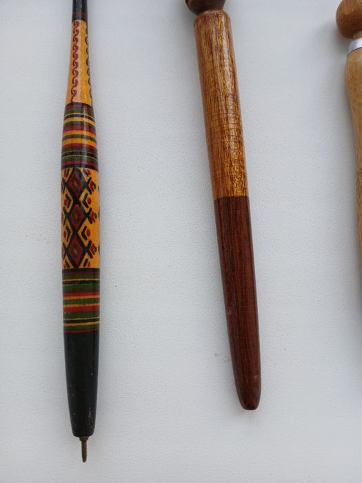 Вінтажні ручки дерев'яні