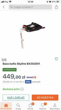 Baza do fotelika isofix