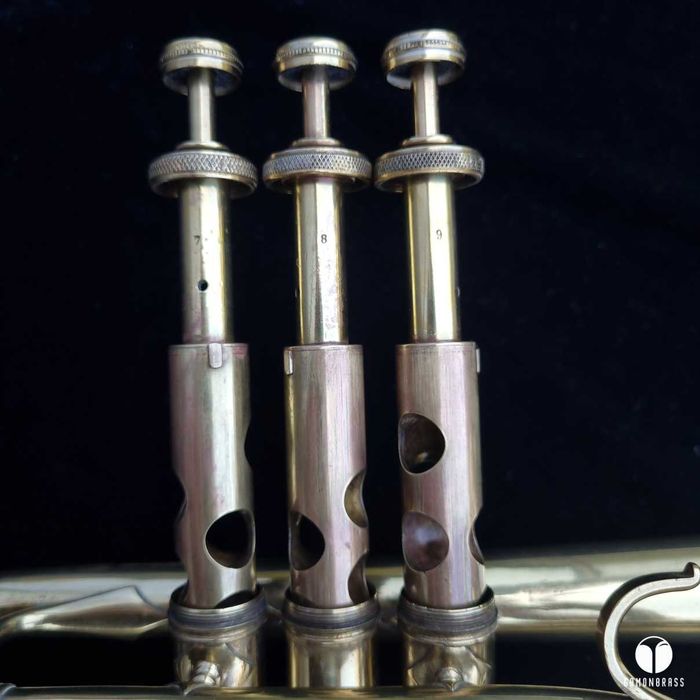 F. Besson Brevete Bb kornet ustnik Courtois Special gamonbrass