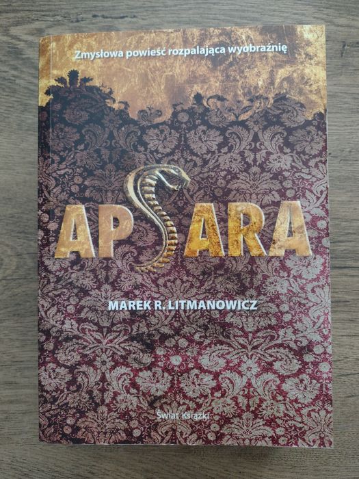 Książka kryminał Apsara Marek R. Litmanowicz
