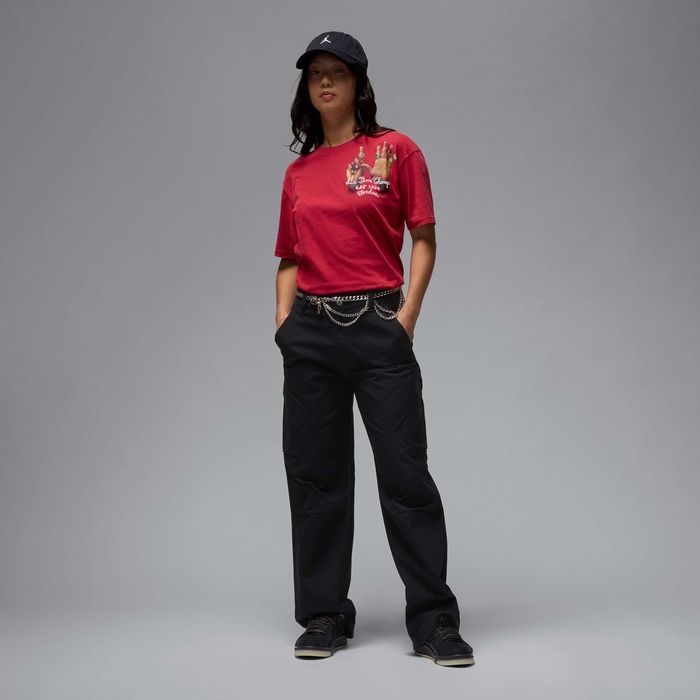 Футболка жіноча Jordan Red T-shirt оригінал HM7275-636