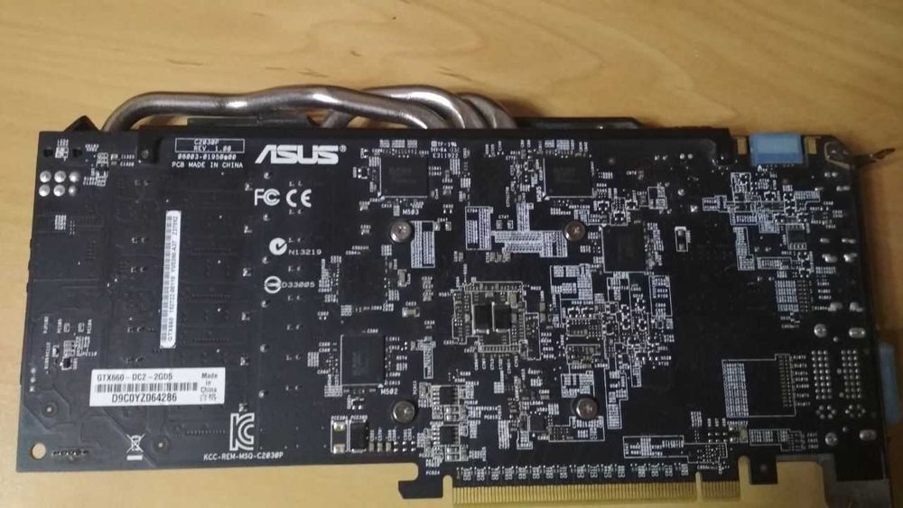 Видеокарта Asus GeForce GTX660 2GB DDR5