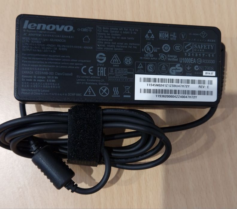 Carregador Lenovo 20V - 90W