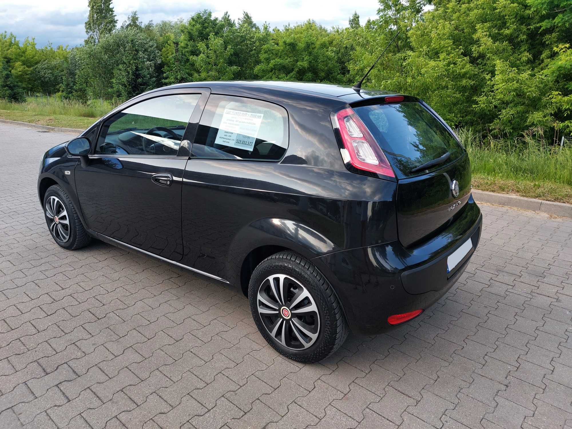 FIAT PUNTO EVO 1.4 benzyna KLIMA*elektryka*CITY*FAKTURA*długie opłaty