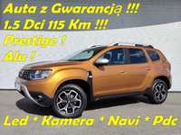 Dacia Duster 1.5 Dci 115 Km*131Tkm*Prestige*Navi*Kamera*Alu*Pdc*Gwarancja