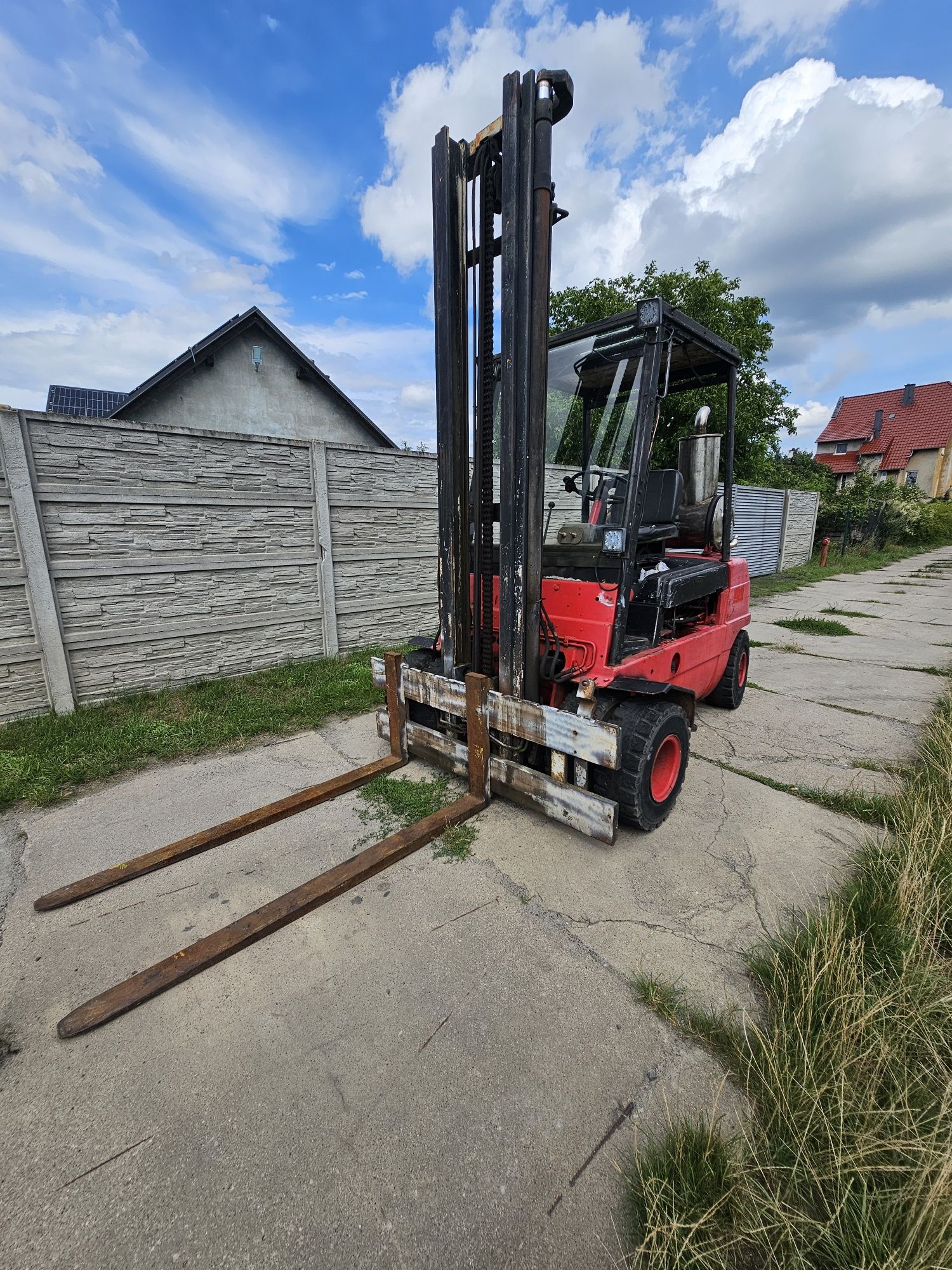 Wózek widłowy Widlak Linde H30D bliźniak