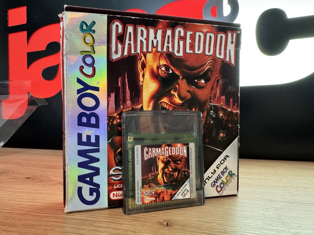 Carmageddon EUR Game Boy Color CIB Oryginalna gra zestaw box