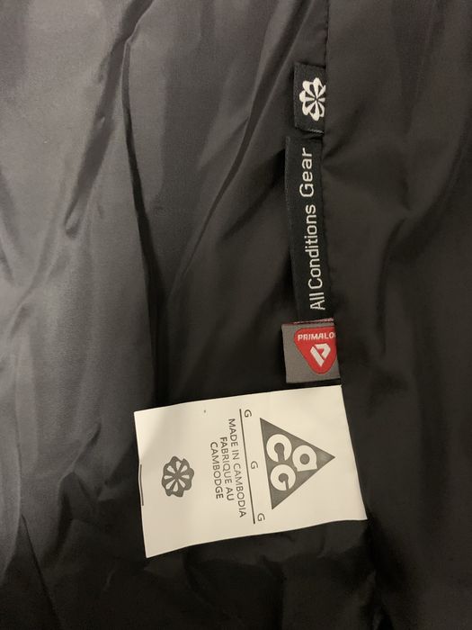 Курточка/пуховик/Nike ACG найк чорний пуховик найк асж S,M,L,XL,XXL
