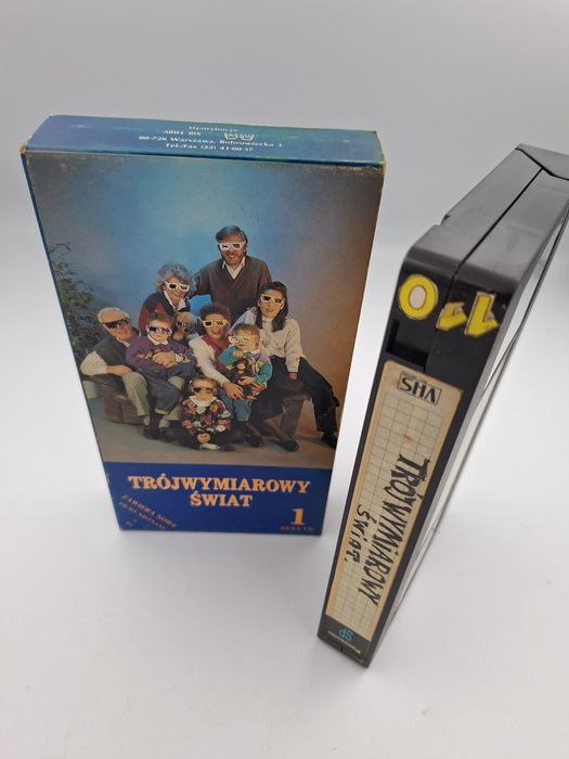 Kaseta VHS Trójwymiarowy Świat