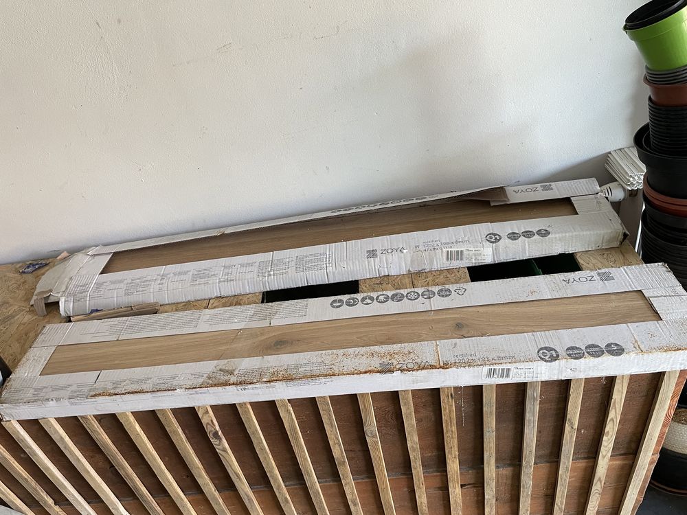 Gres Lenaro Honey 120,2x19,3 | Płytka łazienkowa | 7 sztuk - 1,6m2 |
