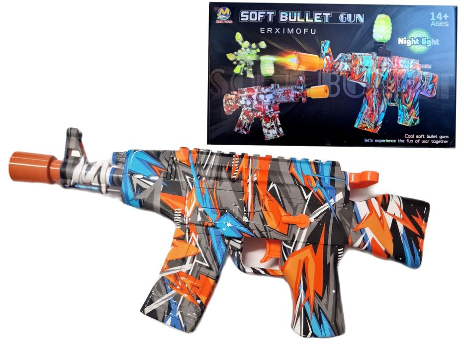 Karabin zabawka pistolet ma kulki żelowe Prezent Super zestaw