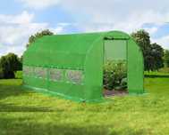 Tunel Foliowy 10 m² 4x2,5x2m (DUŻY FOLIA + STELAŻ) Ocynkowany Ogrodowy