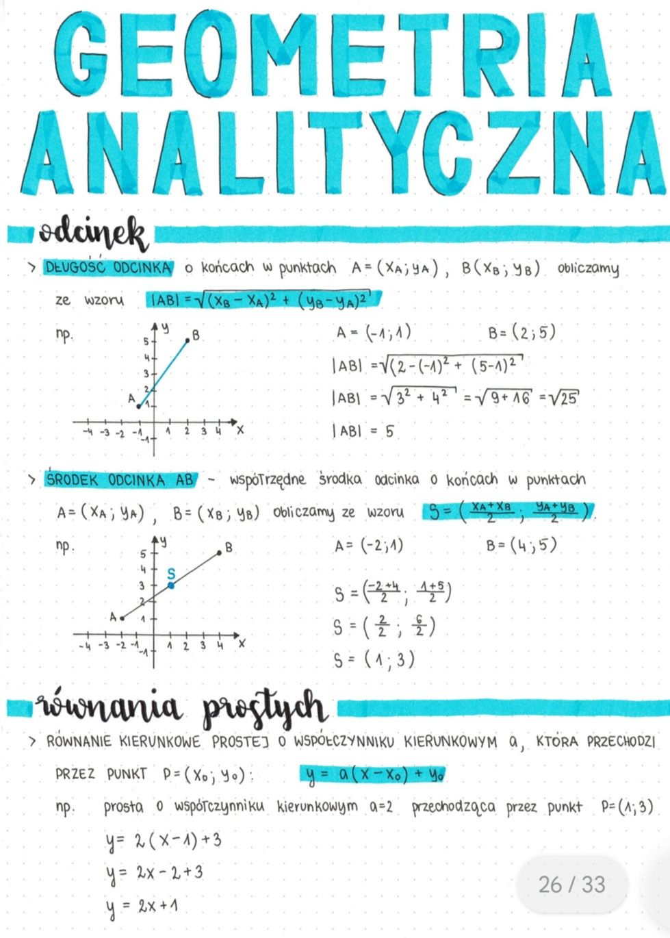 Notatki matematyka matura podstawowa