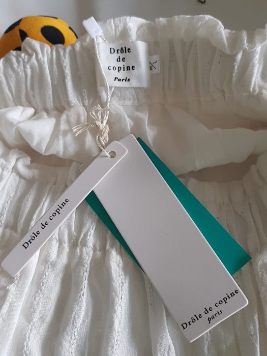 Calções brancos Drôle de copine Paris NOVOS