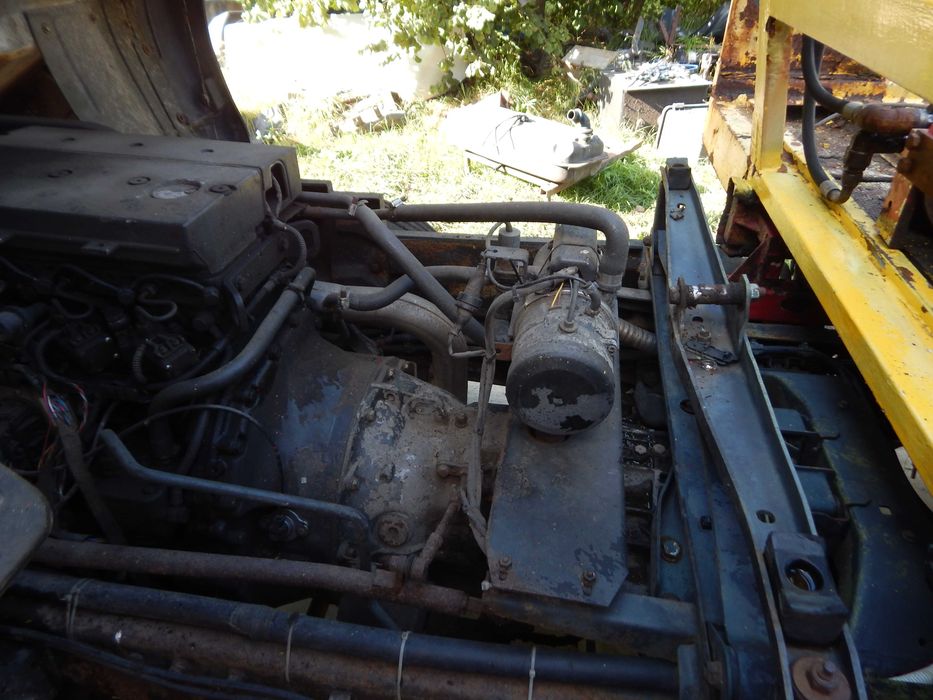 mercedes 809/817 pomoc drogowa płyta hydrauliczna