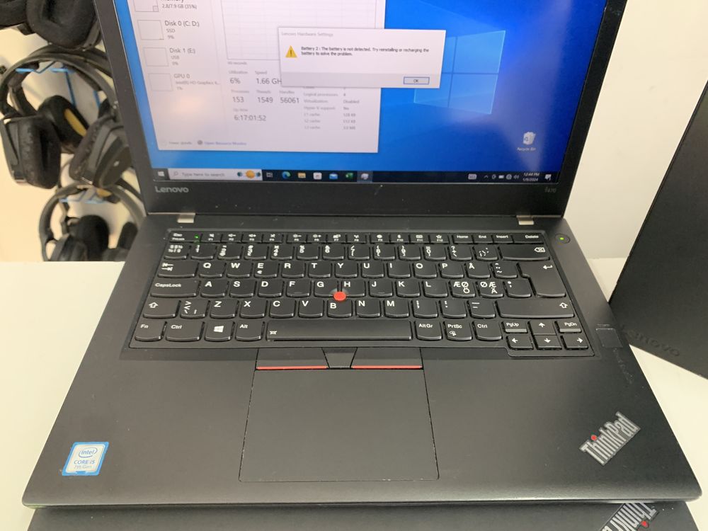 Ноутбуки Lenovo ThinkPad T470 Intel(R) Core(TM) i5-7200U