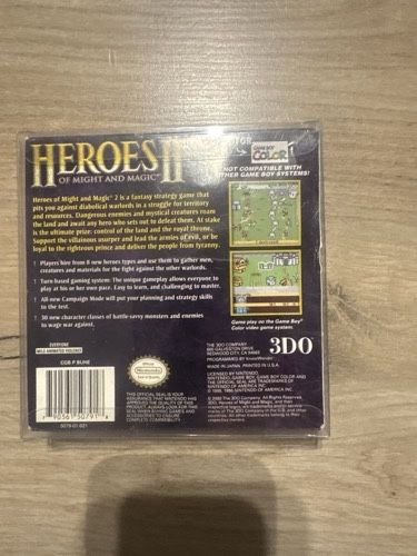 Heroes might n magic 2 gameboy