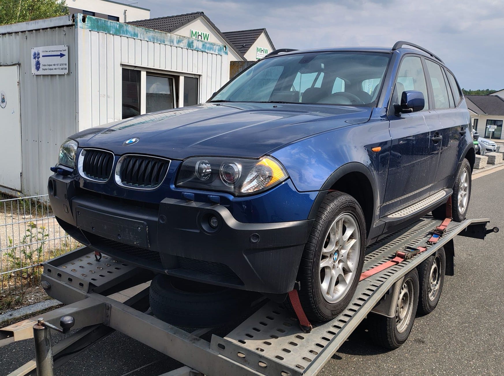Bmw X3 2.0d 150km Xenon Manual 2005r z Niemiec