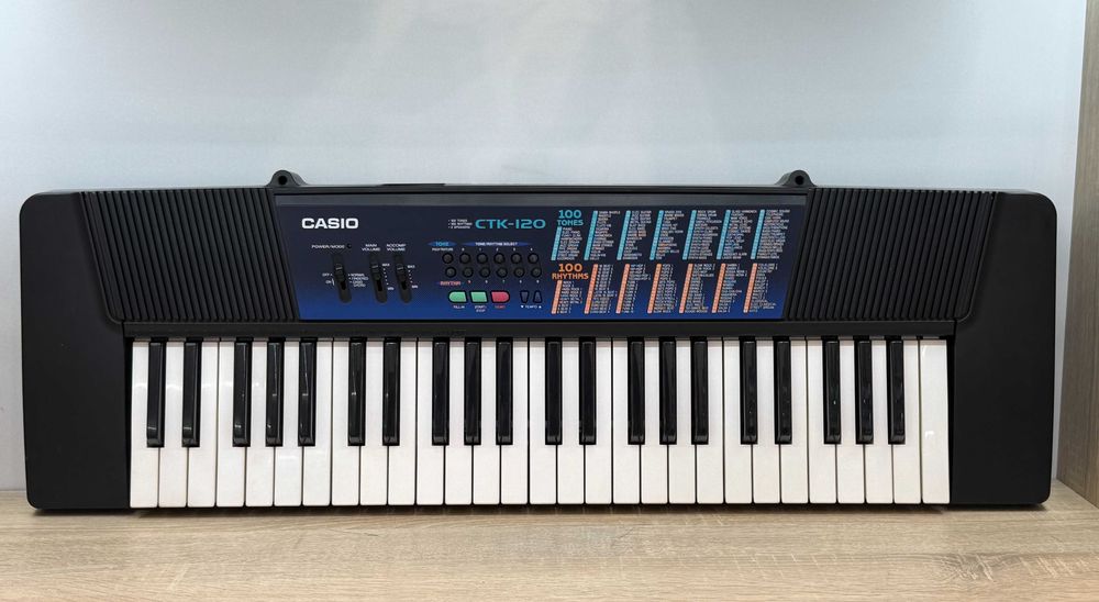 Keyboard Casio CTK-120 klawiatura fortepianowa