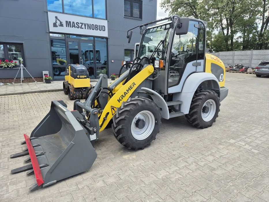 Kramer Nowa Ładowarka Kramer 5050 łyżka + widły  Udźwig 1650kg, Waga 2800, Na przyczepę DMC3500kg