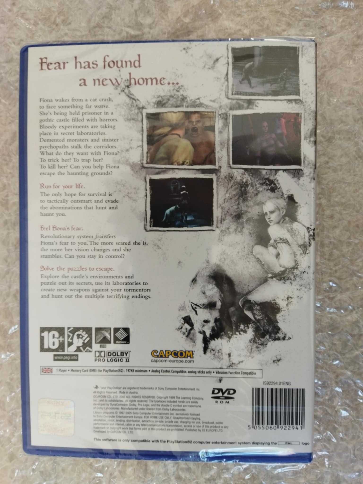 Haunting Ground Selado Playstation 2