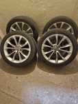 Alufelgi Audi 18" z oponami Oryginalne