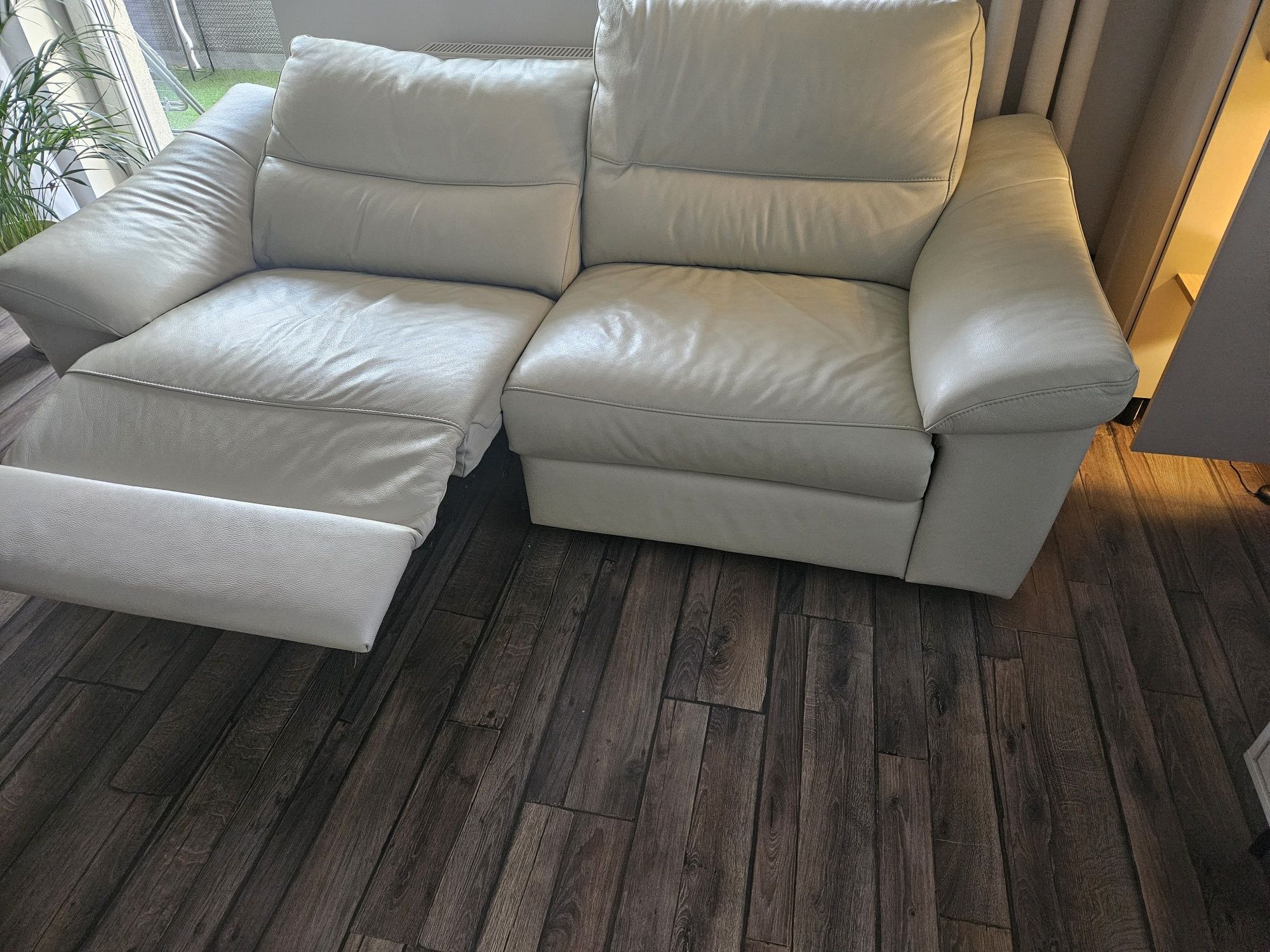 Sofa skóra naturalna funkcja relaks