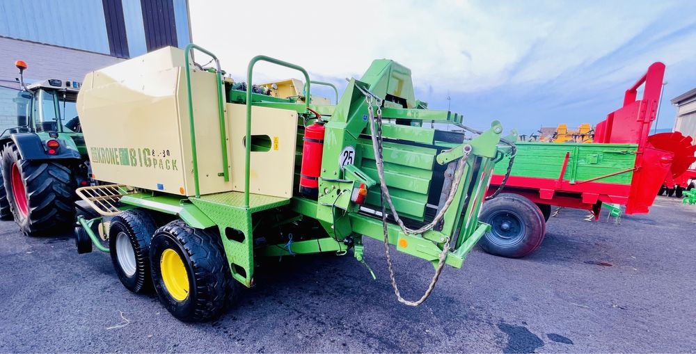 enfardadeira gigante krone