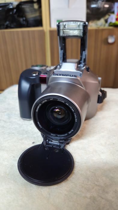 Aparat OLYMPUS IS-200 analogowa lustrzanka zestaw