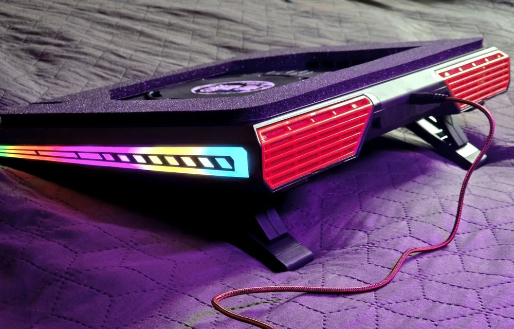 Вакуумная Охлаждающая Подставка Coolcold K46,охлаждение для ноутбуков