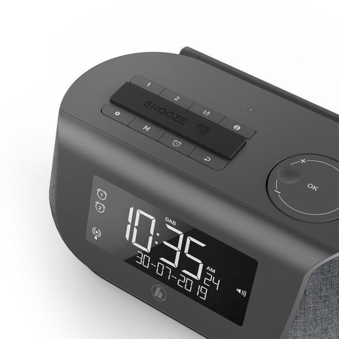 outlet radio sieciowe dab+ fm hama dr36sbt wyświetlacz lcd minijack