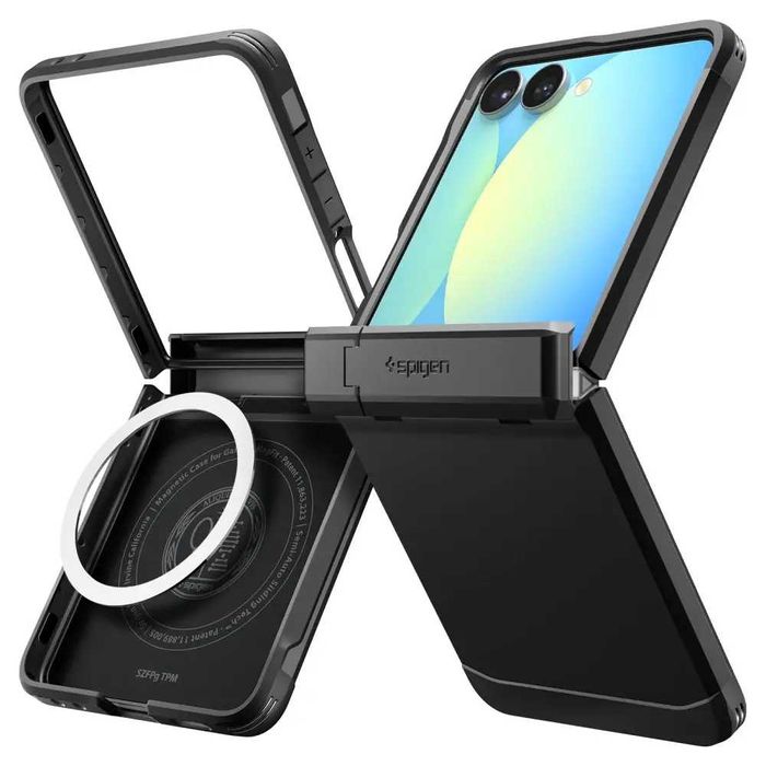 Чехол Spigen Tough Armor Pro MagFit для Samsung Galaxy Flip 7 Black