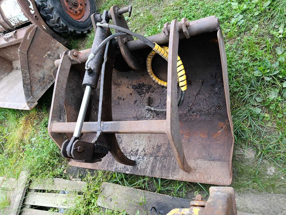 Miniładowarka Bobcat 751 Łyżka + łyżkokrokodyl Case