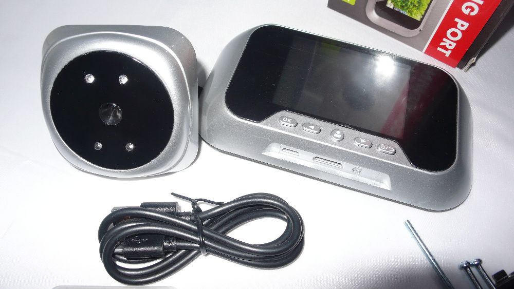 Cyfrowy wizjer z kartą 4GB nowy z funkcją rejestracji Digital Door