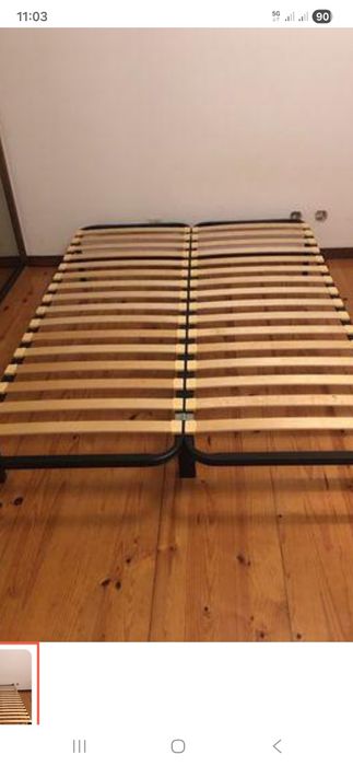 Estrado de cama casal, com pés , 1,80× 2.00