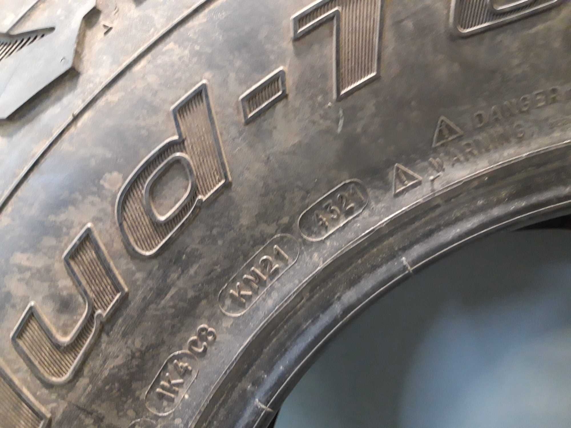 4x 30X10.00R14 NHS BF Goodrich Mud-Terrain T/A KM3, 2021 rok, 10-12mm