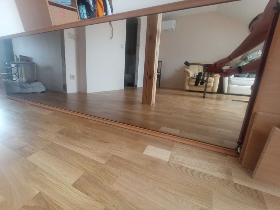 Drzwi przesuwne z prowadnicą 4 szt. 260x68 Cena obejmuje wszystkie